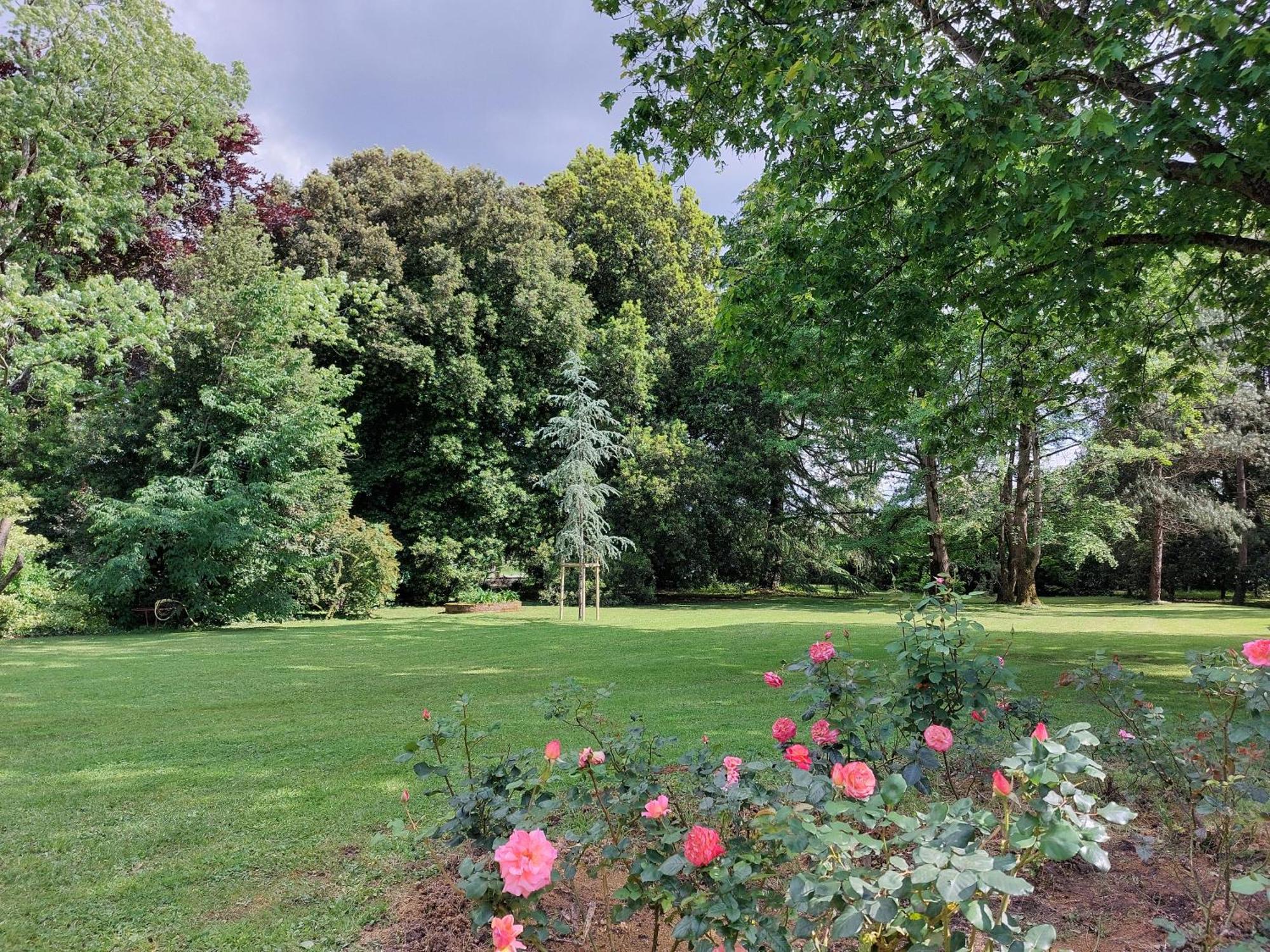 Les Allees Du Chateau Le Mazeau Bagian luar foto